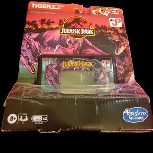 Jurassic Park hand held Video game. By Tiger Electronics.